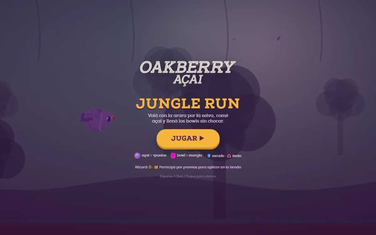 Oakberry: Jungle Run